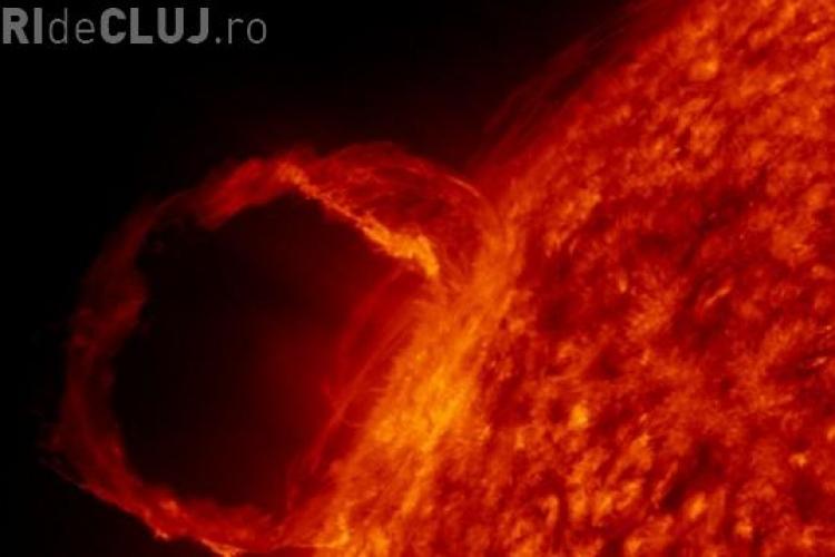 Eruptie solara puternica in perioada 8-11 decembrie
