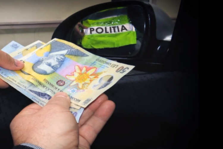 Doi tineri au încercat să mituiască cu 10.000 de euro un polițist de la Rutieră! Nu au scăpat de ce le-a fost mai frică. Au fost reținuți de oamenii legii