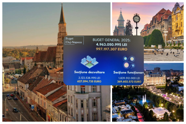 Cum a ajuns Clujul să aibă în 2025 un buget URIAȘ, cât Iași și Timișoara la un loc! Clujenii speră ca Boc să folosească banii „inteligent”