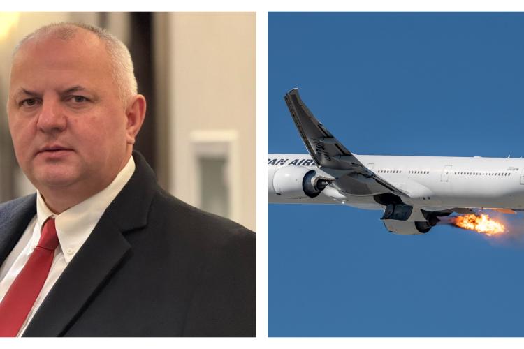 O oră de teroare în aer: Politician din Cluj, prins într-un zbor de coșmar spre Istanbul: „În avion era o liniște de mormânt” VIDEO