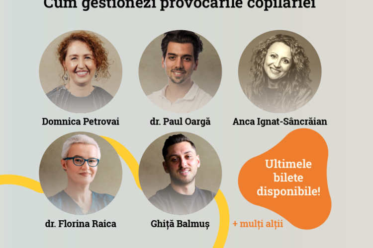 Ești părinte și te dai de ceasul morții că nu mai știi ce să faci cu copilul? Acum primești la Cluj răspunsuri de la specialiști la Hand in Hand Talks