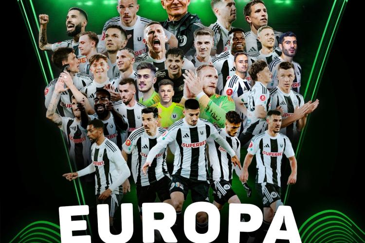 U Cluj, aruncată direct în foc! Posibili adversari de coșmar pentru „Șepcile roșii” la revenirea în Europa după 53 de ani