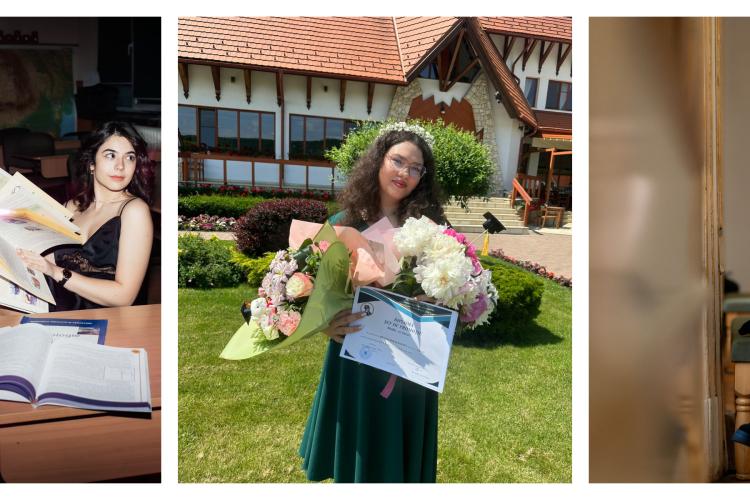 Triplu de 10 la Cluj!: Trei șefe de promoție cu media 10 au scris istorie la Liceul Avram Iancu: Olimpiade, premii internaționale și visuri împlinite