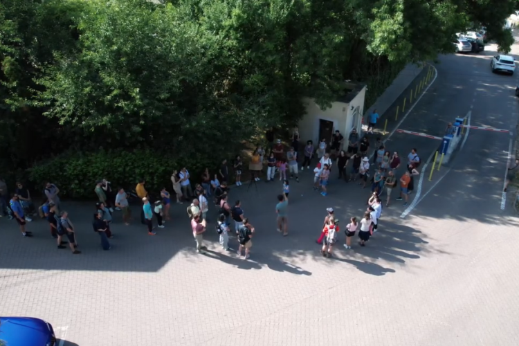 Protest la Cluj, în Făget: „Vrem centură sub natură!”. Ecologiștii: 20 de mii de copaci din Făget, în pericol din cauza Centurii Metropolitane VIDEO
